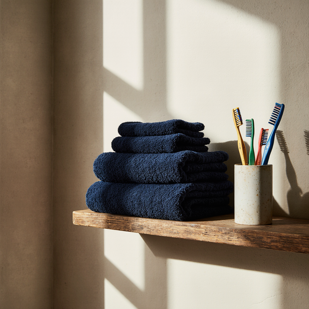 hyper-detailed_photograph_of_navy_blue_towel_set_stacked_on_wooden_shelf_in_home_bathroom_family_to_jazk9ioubz53yj0dyaso_3