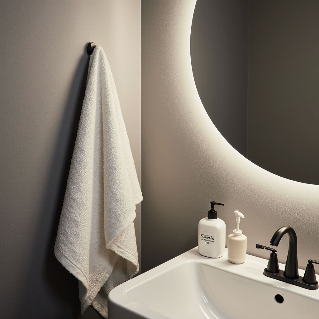 ultra-realistic_photograph_of_pure_white_600_gsm_turkish_cotton_hand_towel_hanging_beside_home_bath_4dxahwka9pnv6mtkjh2t_0